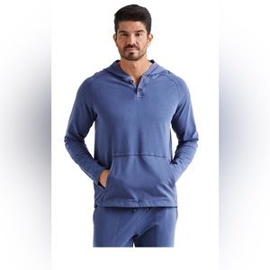 Rhone bolinas beach poncho hoodie size L